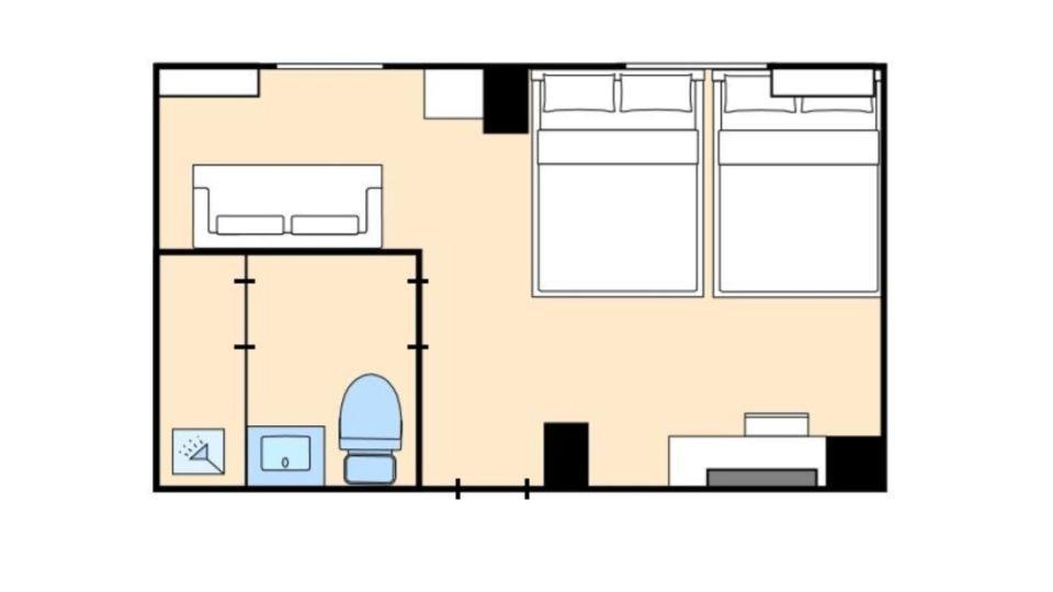 Hotel Ninestates Hakata Fukuoka  Luaran gambar